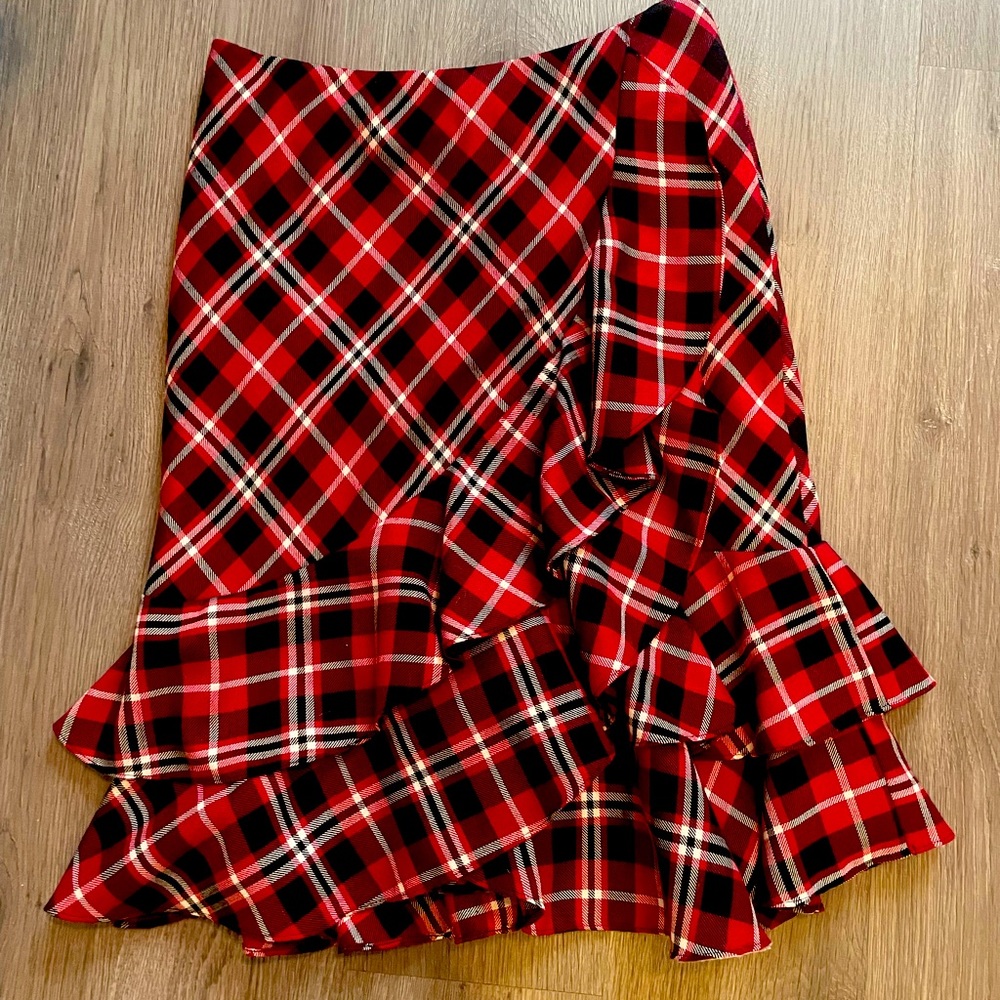 Ralph Lauren tartan skirt - perfect for holidays